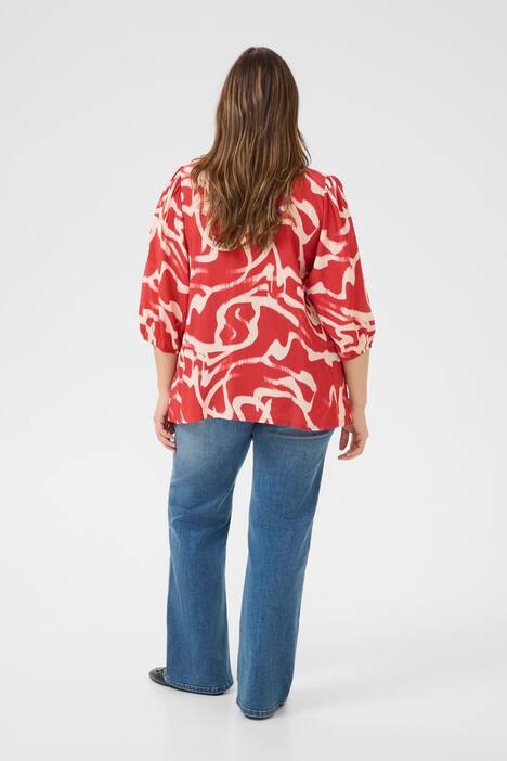 Kurzarm-Bluse Regular fit