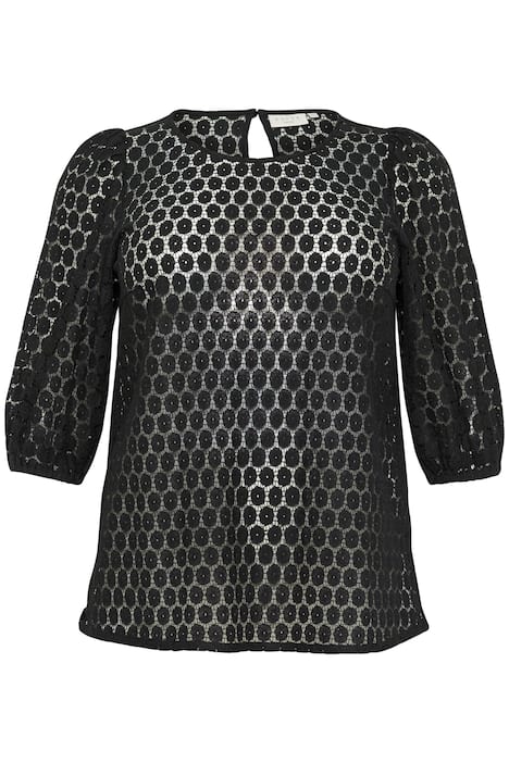 Langarm-Bluse Regular fit