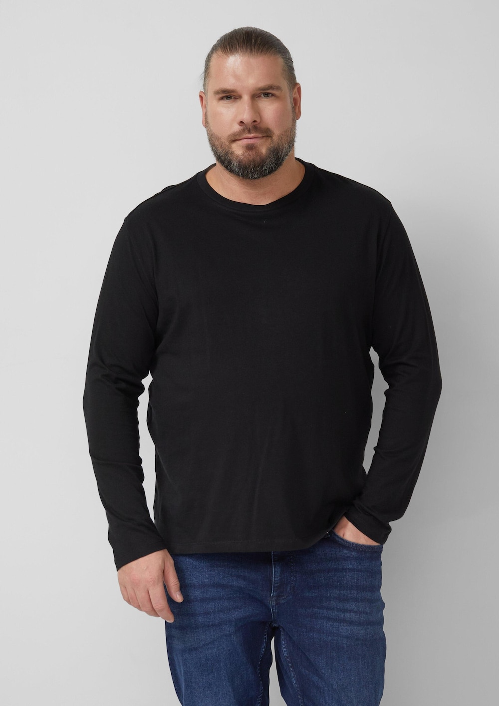 Weiches Langarmshirt aus Baumwolle