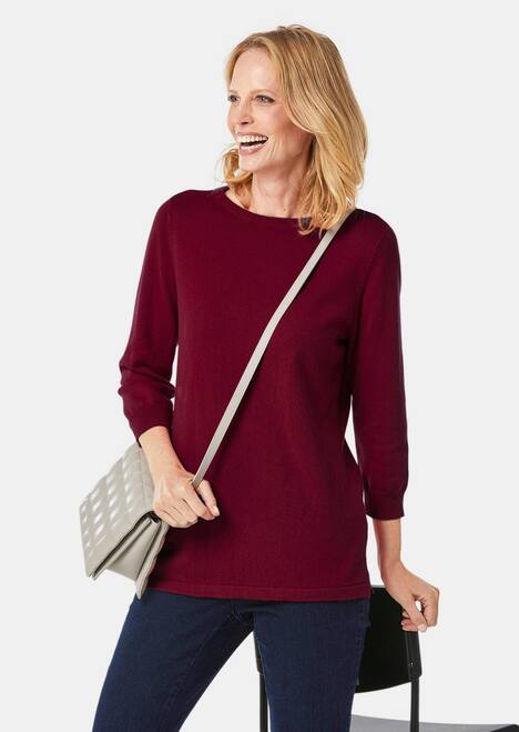 Pullover aus hochwertigem Garn