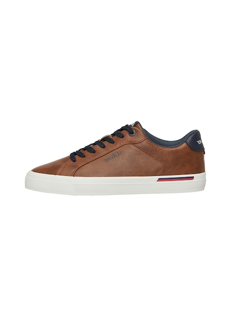 Sneaker in Leder-Optik