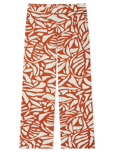 Schiesser Damen Pyjama Selected Premium terracotta