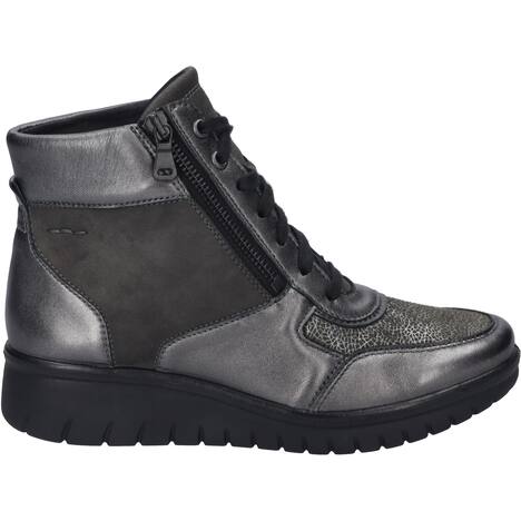 Damen Stiefelette Calais 02, anthrazit-kombi