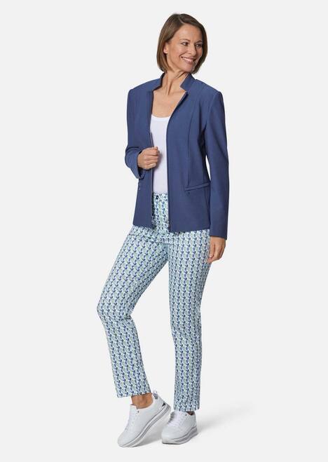 GOLDNER Blazer Comfortabele blazer van jersey met structuur