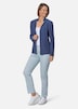 GOLDNER Blazer Comfortabele blazer van jersey met structuur
