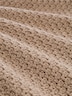 Loose Fit Strickpullover mit Lochmuster