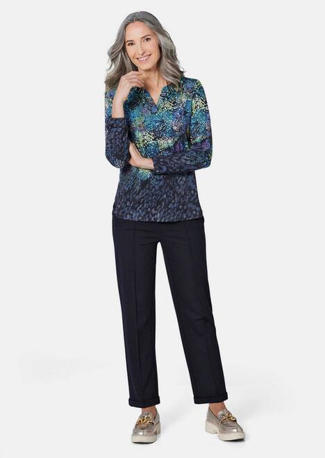 GOLDNER Tuniekblouse Tuniekblouse met print