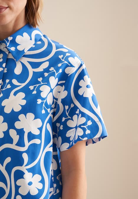 Damen Hemdbluse - Druck