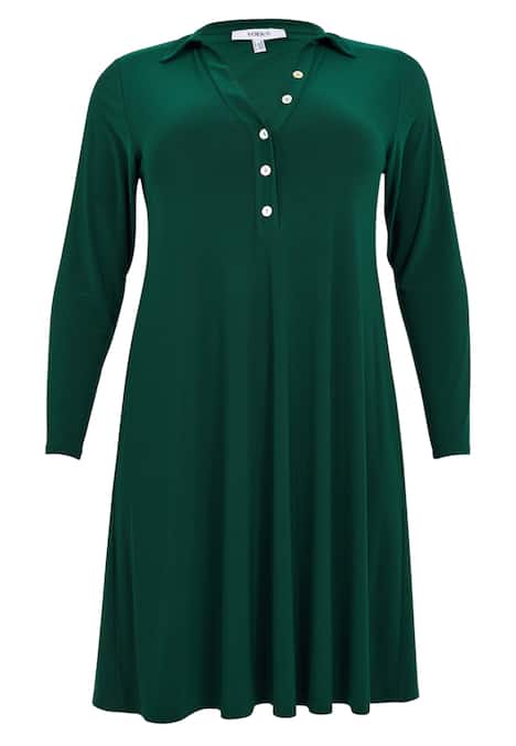 Kleid mit V-Ausschnitt