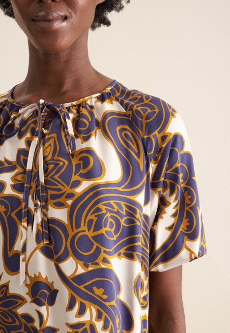 Damen Shirtbluse - Paisley