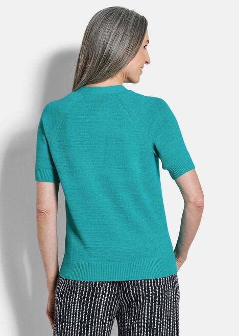 Damen Cardigan in Pink, Halbarm