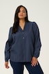 Langarm-Bluse Regular fit