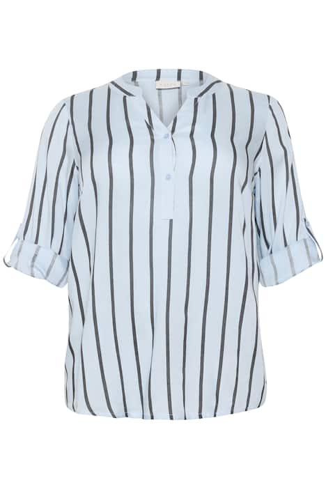 Langarm-Bluse Regular fit