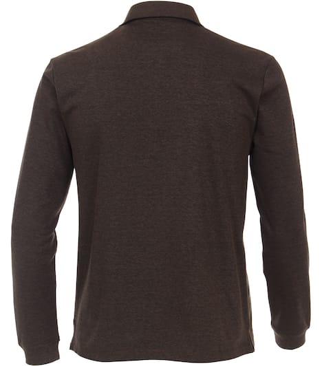 Polo-Shirt Langarm gestreift