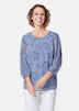 GOLDNER Blouse met print Chiffon blouse met een kleurrijke print