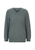 Strickpullover mit V-Ausschnitt