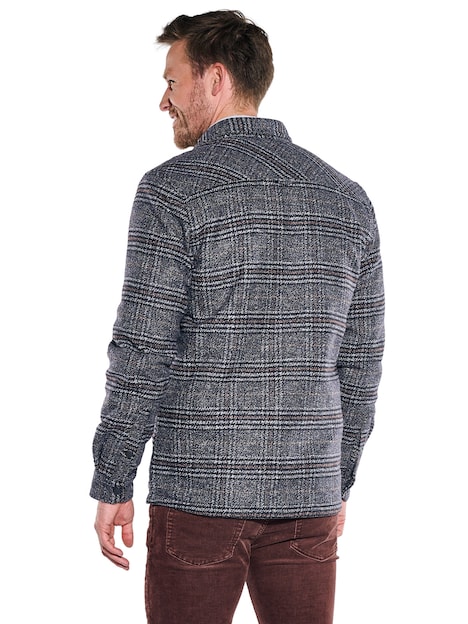 Herren Karohemd , Saphirblau