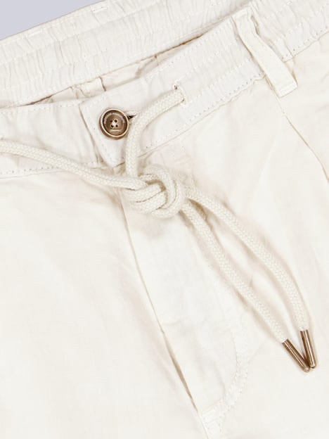 engbers Herren Chino-Bermuda mit Tunnelzug , Hellgrau