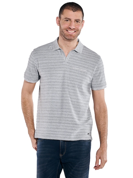 Polo-Shirt strukturiert