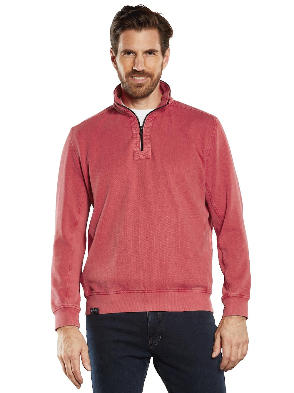 Sweatshirt mit Stehkragen