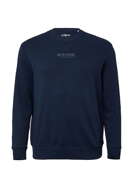 Wärmendes Sweatshirt mit Logo-Artwork