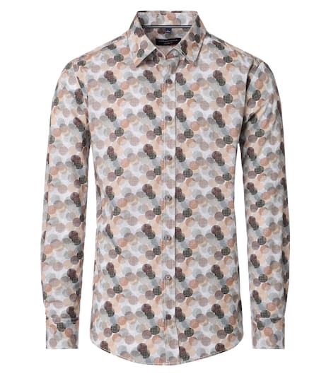 Freizeithemd Print Casual Fit
