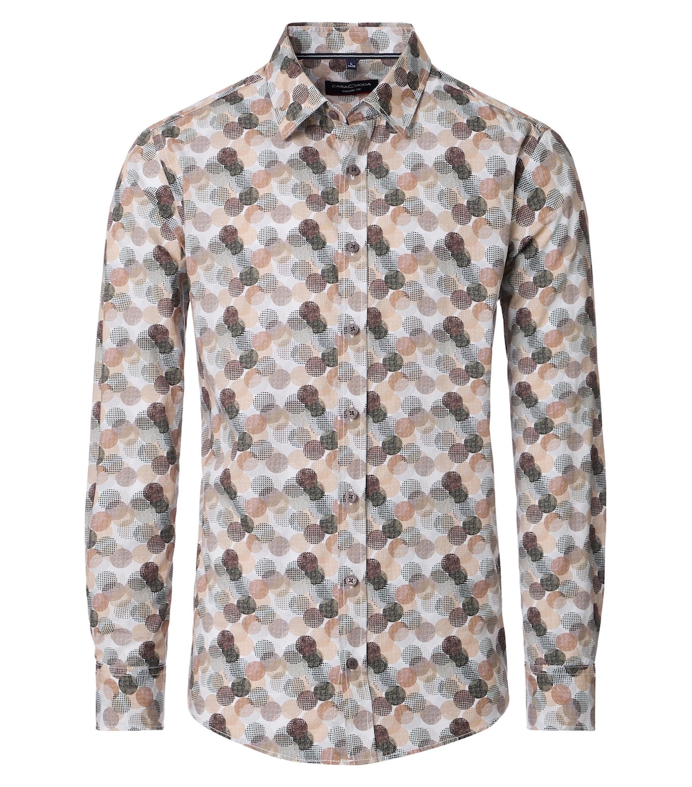 Freizeithemd Print Casual Fit