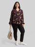 Bluse mit Muster
