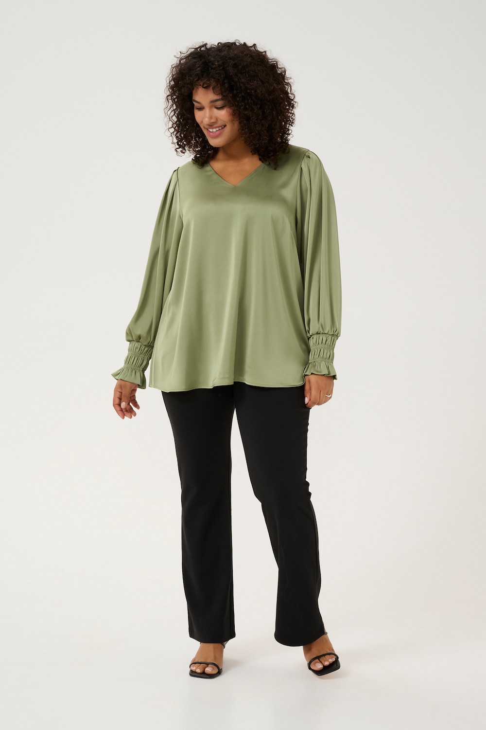 Langarm-Bluse A-shape