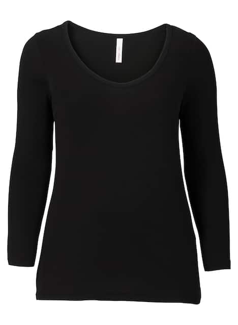 Langarmshirt Langarm Uni