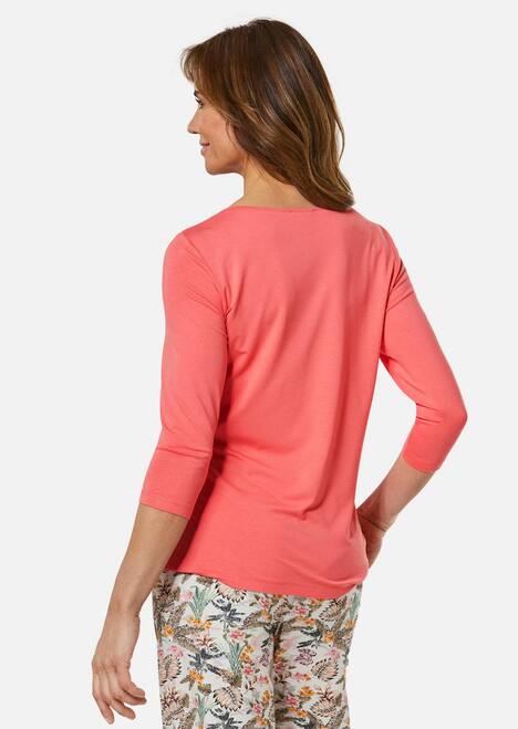 Trageangenehmes Stretch-Viskoseshirt