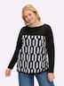 Pullover Langarm Jersey, Jacquard Sonstiges Muster Ohne Kragen