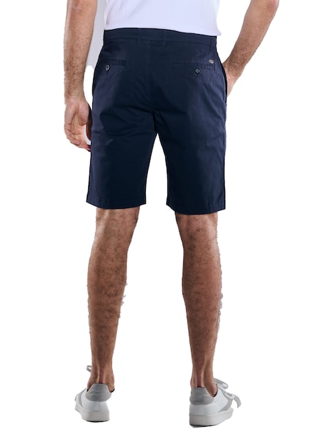 Herren Chino-Bermuda regular , Saphirblau