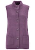 Gebreid vest met knoopsluiting