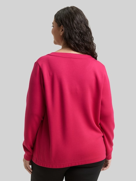 Scuba Sweatshirt mit Strasssteinen