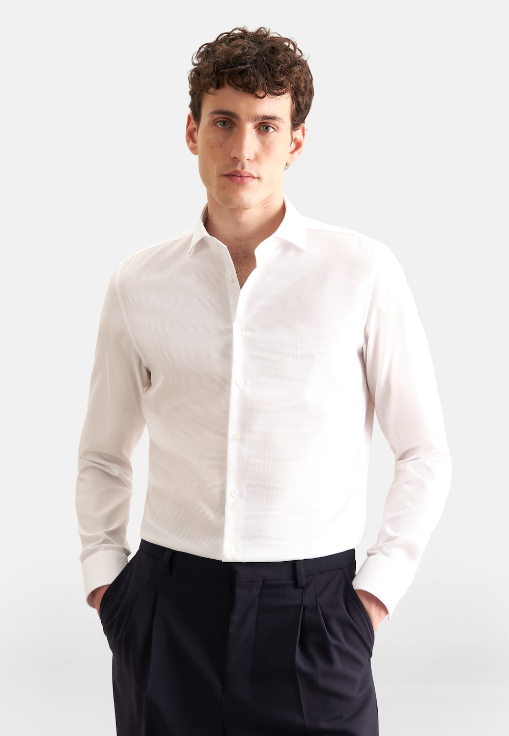 Herren Business Hemd - Struktur