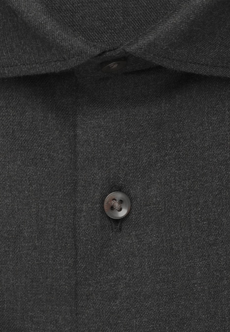Herren Flanellhemd - Uni