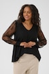 Bluse langarm A-shape