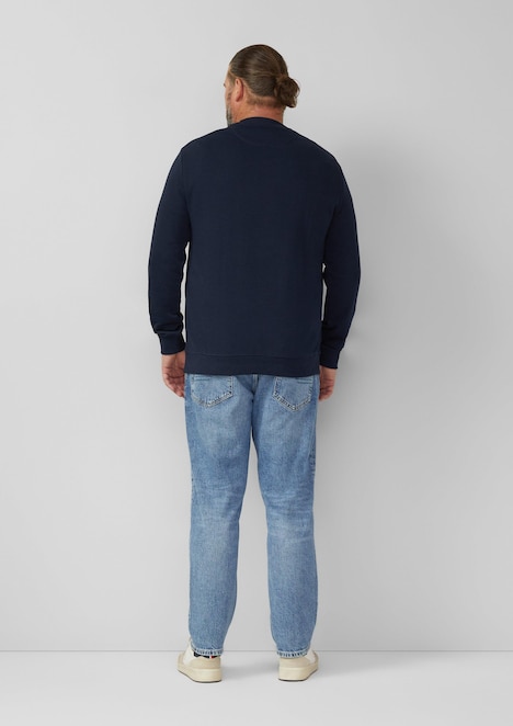 Weiches Sweatshirt mit Artwork im Relaxed Fit | Wintersport-Kollektion