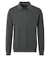 Polo-Shirt Langarm uni