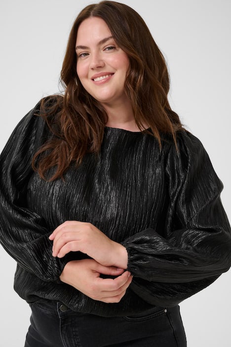 Langarm-Bluse Regular fit