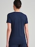 Schiesser Damen T-Shirt Mix+Relax - blue