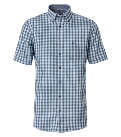 Freizeithemd Kurzarm kariert Comfort Fit