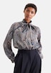 Damen Ausgestellte Bluse - Druck