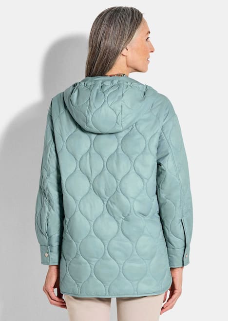 GOLDNER Gewatteerd jasje Gewatteerd jack in overshirtlook