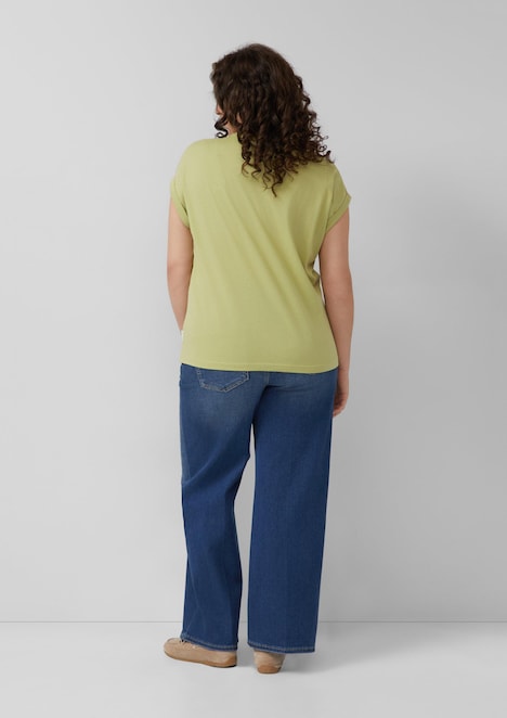 T-Shirt mit Frontprint im Relaxed Fit