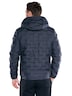 Herren Steppjacke mit abnehmbarer Kapuze , Saphirblau