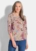 Florales Jerseyshirt mit Paisley-Muster