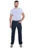 Herren 5-Pocket-Hose regular , Royalblau