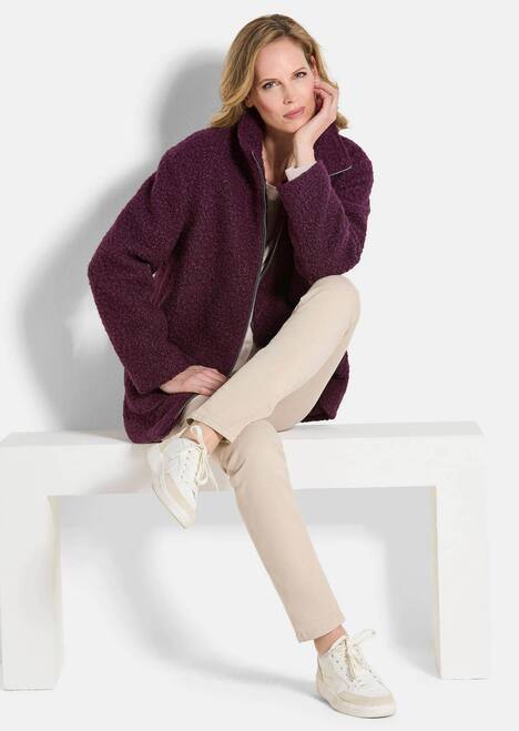 GOLDNER Jas Teddyjas met opstaande kraag